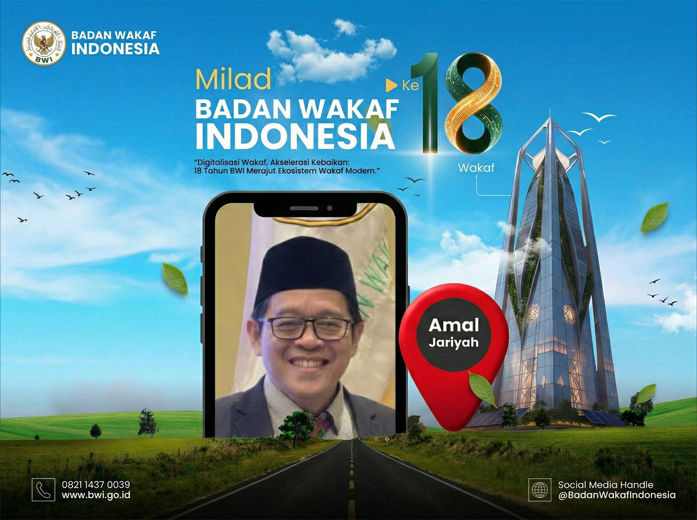 Memikul Amanah Merangkai Jejak: Refleksi 18 Tahun Badan Wakaf Indonesia