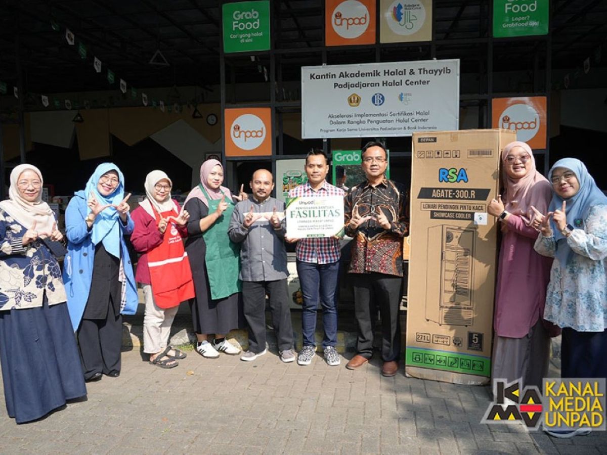 Lembaga Wakaf Unpad Dukung Penguatan UMKM Kantin Halal dan Thayyib Unpad